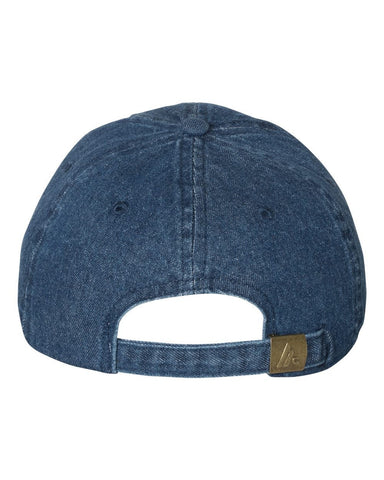 Dog Mom Baseball Dad Hat, Washed Denim Hat Cap, Dog Lovers, Dunn Font, Choose Your Hat Color! Choose Any Color Vinyl Print!