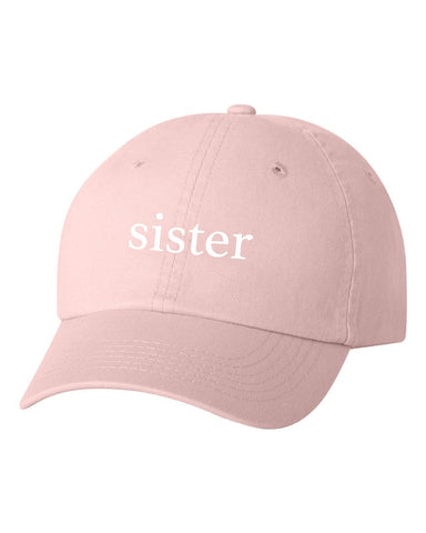 Brother & Sister Lowercase Youth Size Hat Cap, Unstructured Baseball Cap, Baby Announcement, Big Brother, Big Sister, Choose Hat Color!