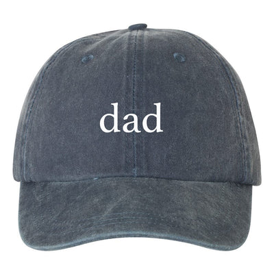 Mom & Dad Lowercase Unstructured Dad Hat Cap, Pigment Dyed Unstructured Baseball Cap, Baby Announcement, Mom Dad To Be, Choose Hat Color!