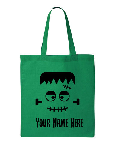 Trick or Treat bag, trick-or-treat Bag, Trick or treat bag personalized, candy bag,  bag, Halloween, Halloween tote, tote, cotton bag,