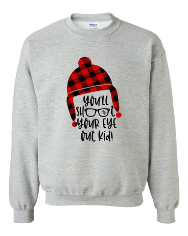Christmas Movie - Heavy Blend Crewneck Sweatshirt, Funny Christmas Sweater, Funny Saying Sweatshirt, Christmas Humor, Xmas Crew