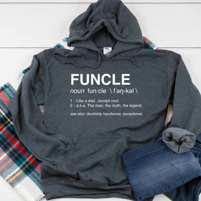 Funcle Heavy Blend Hooded Sweatshirt Hoodie, Fun Uncle Hoodie, Hooded Sweater, Cool Uncle Hoodie, Gift for Uncle
