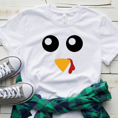 Turkey Face T-Shirt, Funny Thanksgiving Shirt, Funny Saying Shirt, Turkey Day Shirt, Family Thanksgiving Shirt