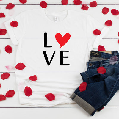 LOVE Valentine T-Shirt, Valentines Day Shirt, V Day Shirt,  Teacher Shirt, Heart Shirt, Love Shirt