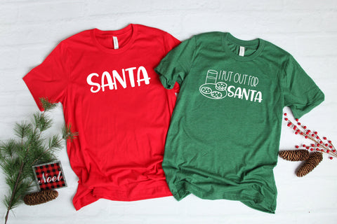 I Put Out For Santa Couples Christmas T-Shirt Shirt, Funny Christmas Shirt, Funny Saying T-Shirt, Christmas Humor, Couples Holiday Shirt