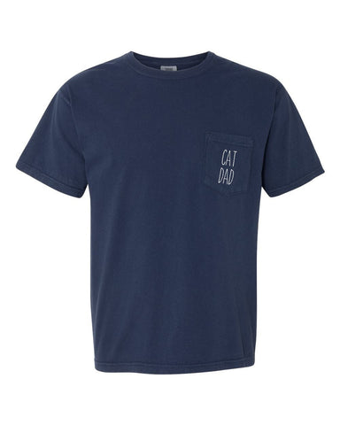 Cat Mom Pocket T-Shirt Tee, Comfort Colors Shirts, Cat Lover Shirts, Cat Shirt, Cat Mom Shirts, Mom Shirts, More Colors Available!