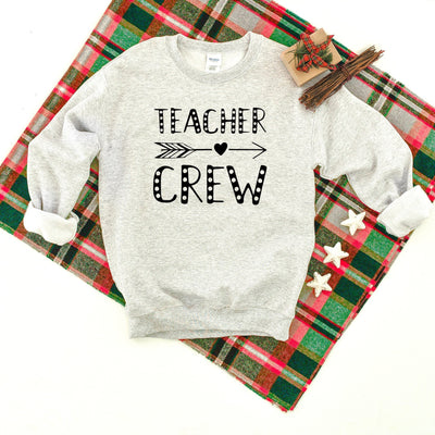 Teacher Crew Heavy Blend Crewneck Sweatshirt, Teacher Sweater, School Teacher Sweatshirt, Teacher Crew Sweater, I Love My Teacher