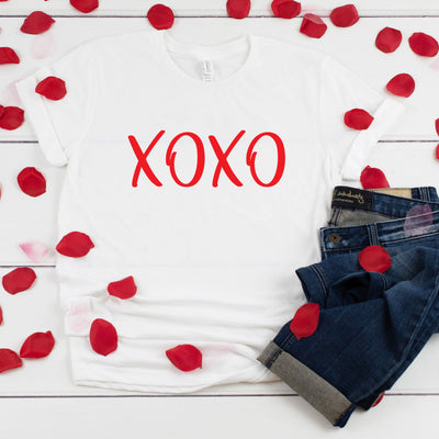 XOXO Valentine T-Shirt, Valentines Day Shirt, V Day Shirt,  Teacher Shirt, Heart Shirt, Love Shirt