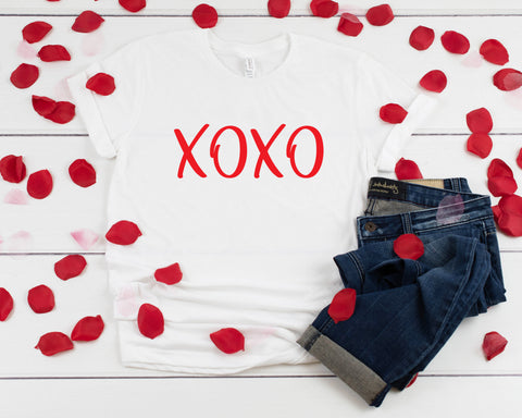XOXO Valentine T-Shirt, Valentines Day Shirt, V Day Shirt,  Teacher Shirt, Heart Shirt, Love Shirt