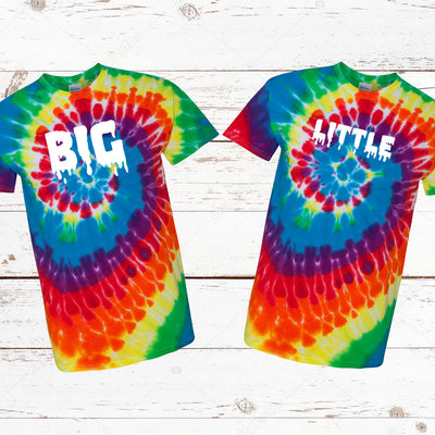 Big Little College Sorority multi- color spiral shirts, Drip font sorority reveal shirts, Greek shirt, Little sister, Big Sister, GBig GGBig