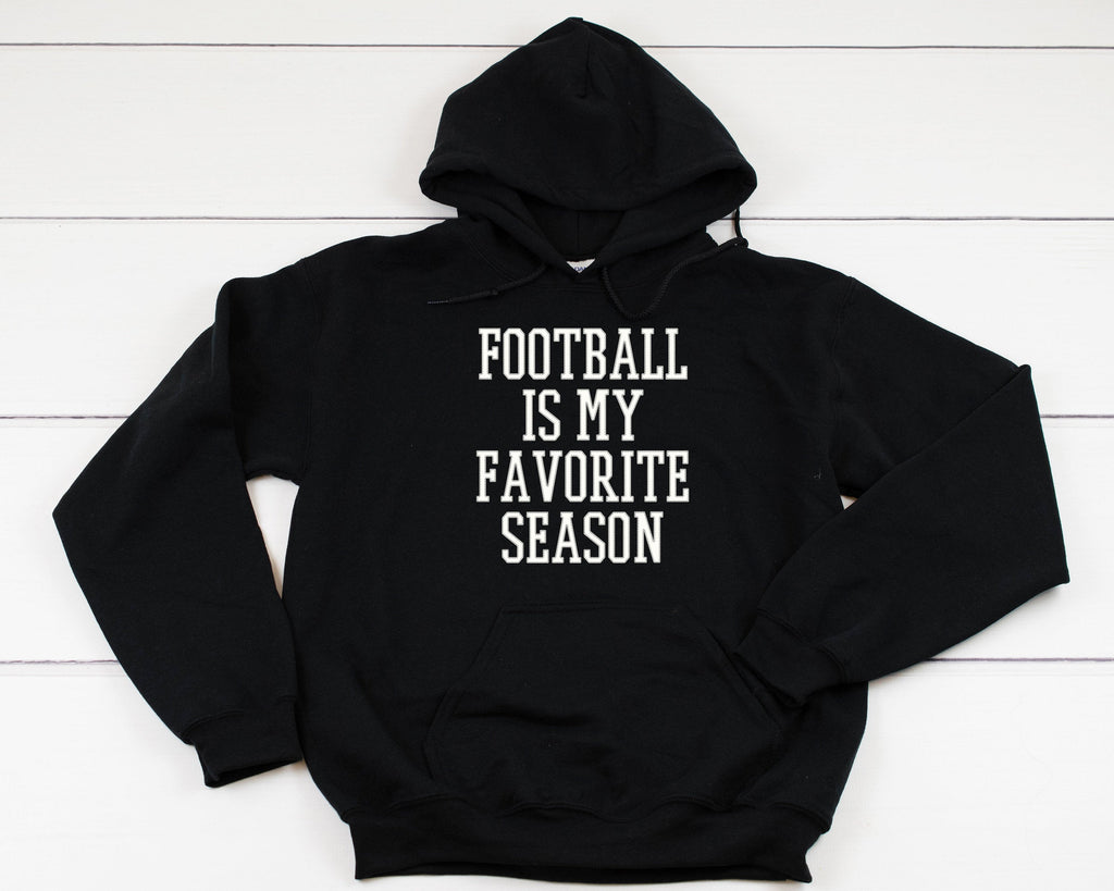 Football Is My Favorite Season Heavy Blend Hooded Sweatshirt Hoodie, Football Mom Hoodie, Game Day Hoodie, Game Day, Football, 12 Colors!