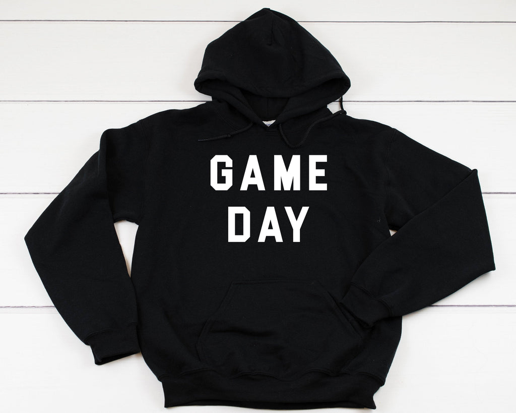 Game Day Heavy Blend Hooded Sweatshirt Hoodie, Football Mom Hoodie, Game Day Hoodie, Game Day, Football, Gameday, 12 Colors!