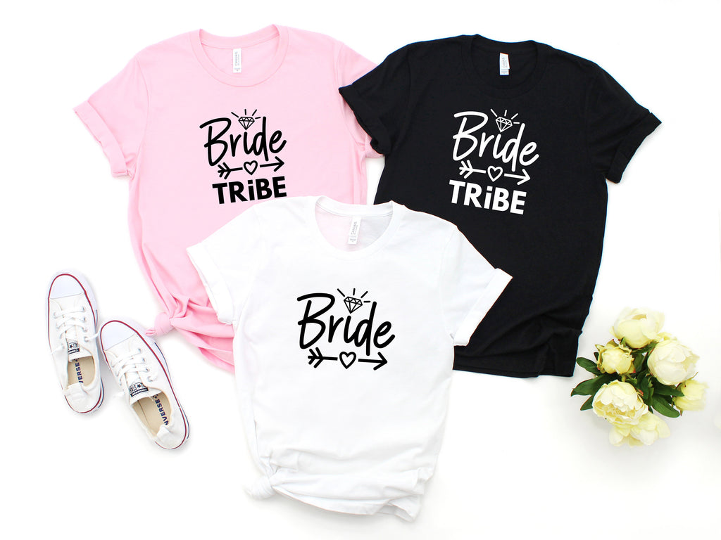 Bachelorette Party Shirts, Bride, Bride Tribe Diamond, Bachelorette Party, Bridal Shirts, Bridesmaids, Bridal Party, Bride to Be, Bride Gift