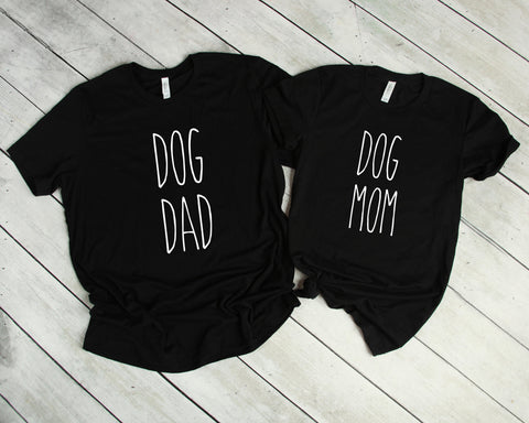 Couples Shirts T-Shirt, Dog Mom, Dog Dad, Pet Owners Shirts, Dog Mom Dog Dad Matching Shirts, Fur Mama Shirts, Gift For Dad, Gift For Mom