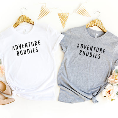 Best friend shirts, adventure buddies, couples shirts, bff shirts, gift for best friend, travel buddies shirt, group travel matching shirts