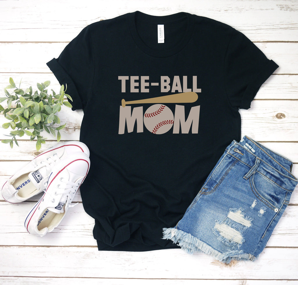 Tee Ball Mom Baseball Shirt, Tee Ball shirts, Baseball shirts, Mom shirts, Game day shirts, Unisex Shirt, Baseball Mom, Game Day Shirt