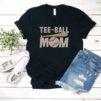 Tee Ball Mom Baseball Shirt, Tee Ball shirts, Baseball shirts, Mom shirts, Game day shirts, Unisex Shirt, Baseball Mom, Game Day Shirt