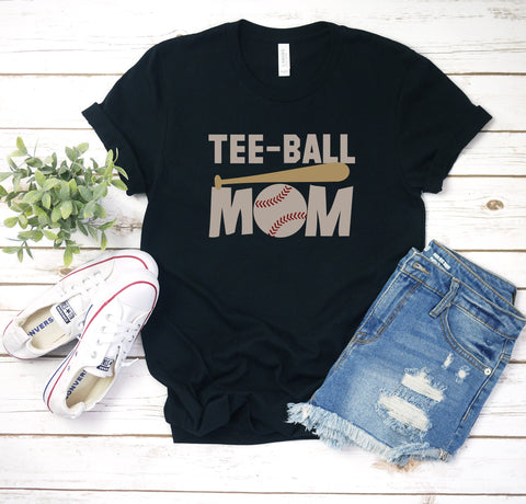 Tee Ball Mom Baseball Shirt, Tee Ball shirts, Baseball shirts, Mom shirts, Game day shirts, Unisex Shirt, Baseball Mom, Game Day Shirt