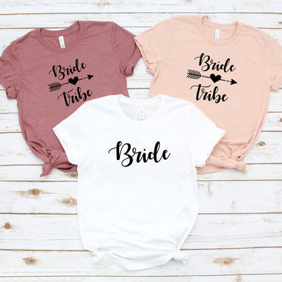 Bachelorette Party Shirts, Bride, Bride Tribe, Bachelorette Party, Bridal Shirts, Bridesmaids, Bridal Party, Bride to Be, Gift For Bride