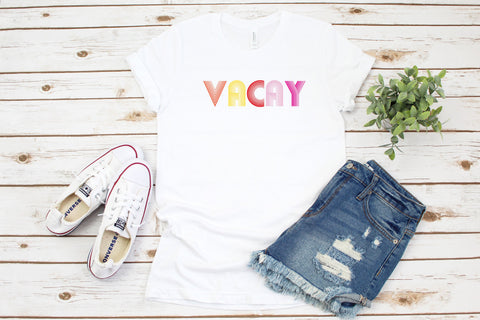 Vacay T-Shirt, Women's Vacation Shirt, Summer Vacation Shirt,  Girls Trip Shirt, Matching Shirts, Beach Shirt, Spring Break Shirt, Tank Tops