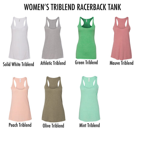 A little Country, A little Hood Distressed Women's Racerback Triblend Tank Top, Country Music Tank Top Shirts, Festival Concert Tank Tops