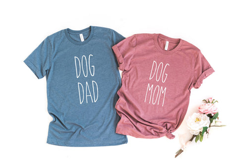 Couples Shirts T-Shirt, Dog Mom, Dog Dad, Pet Owners Shirts, Dog Mom Dog Dad Matching Shirts, Fur Mama Shirts, Gift For Dad, Gift For Mom