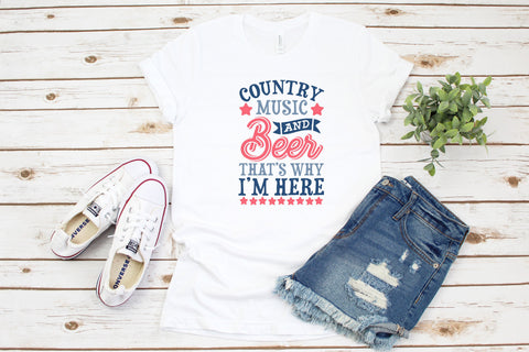 Country Music & Beer Patriotic, Country Strong Shirt, Country Music Festival, Country Concert Shirt, Country Music Shirt, Festival Shirt