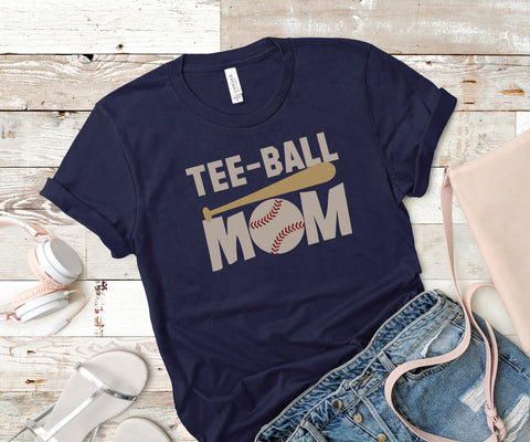 Tee Ball Mom Baseball Shirt, Tee Ball shirts, Baseball shirts, Mom shirts, Game day shirts, Unisex Shirt, Baseball Mom, Game Day Shirt