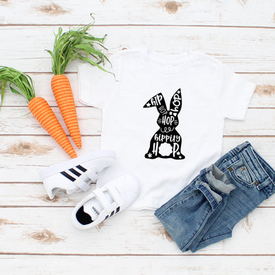 Easter Hip Hop Bunny Shirt, Toddler Easter Shirt, Kids Easter Shirt, Toddler Easter Shirt, Funny Easter Shirt, Children's Easter Shirt.