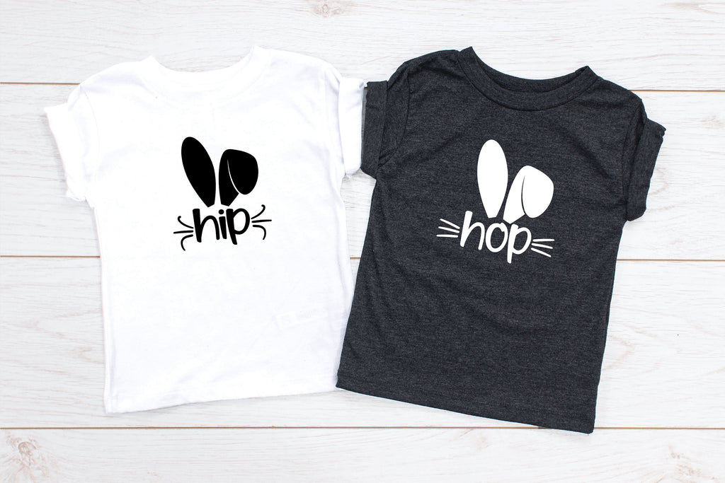 Easter Hip Hop Bunny Easter Siblings Youth T-Shirt, Easter Shirt, Funny Easter Shirt, Kids Easter Shirt, Kids Shirts, Brother & Sister Shirt