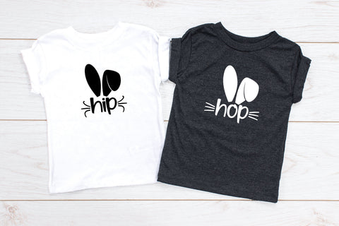 Easter Hip Hop Bunny Easter Siblings Youth T-Shirt, Easter Shirt, Funny Easter Shirt, Kids Easter Shirt, Kids Shirts, Brother & Sister Shirt
