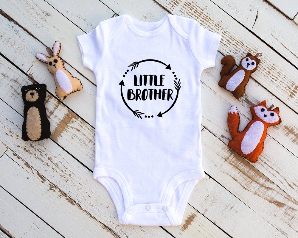 Little Brother Baby Bodysuit, Baby Brother, Newborn, Baby Infant Bodysuit, Baby Bodysuit, Newborn Outfit, Unisex Baby Clothes Welcome Home