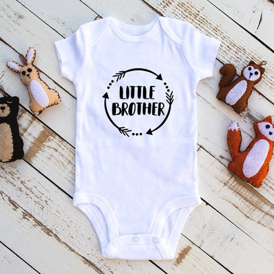 Little Brother Baby Bodysuit, Baby Brother, Newborn, Baby Infant Bodysuit, Baby Bodysuit, Newborn Outfit, Unisex Baby Clothes Welcome Home