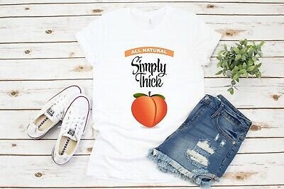 Simply Thick, T-Shirt, Funny Shirt, Funny Saying Shirt,  Shirt, Unisex Funny Shirt, Snack Thick Girls More Colors Added!