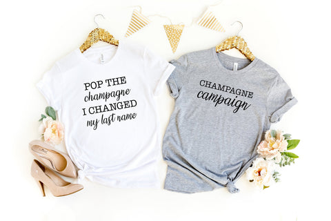 Bachelorette Party Shirts, Pop The Champagne, Champagne Campaign, Bachelorette Party, Bridal Party Shirts, Bride to Be, Gift For Bride