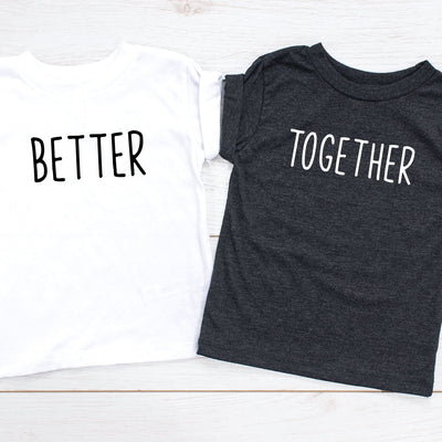 Best Friend Youth Shirts, Better Together Best Friend Shirts, Funny, BFF, Bestie Tshirt, bff matching shirts, brother, sister, siblings