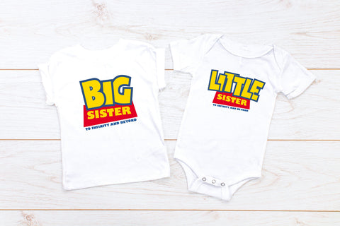 Big Sister & Little Sister Matching Shirt, Sister Shirts, sisters, siblings, Promoted to Big Sister, Little Sister Shirt, Big Sister Shirt