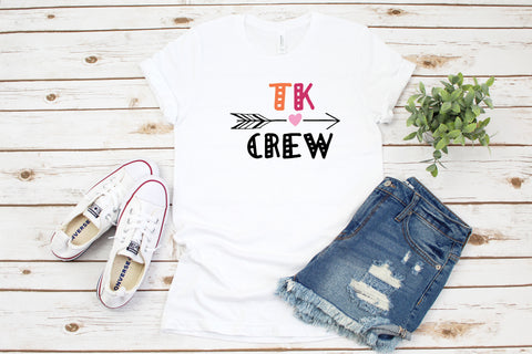 TK Crew Shirt, Transitional Kinder shirt, Teacher Shirt, Teacher Squad crew Shirt, Gift For Teacher, Teacher Gift, Teacher shirt Pre K Shirt