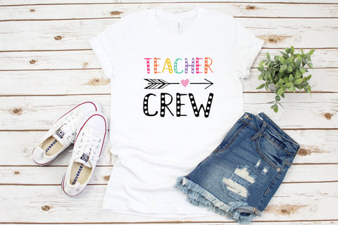 Teacher Crew Shirt, Teacher shirt, School Teacher shirt,  Teacher Appreciation Shirt, Teacher Shirt, Teacher Crew, School Shirt, Teachers