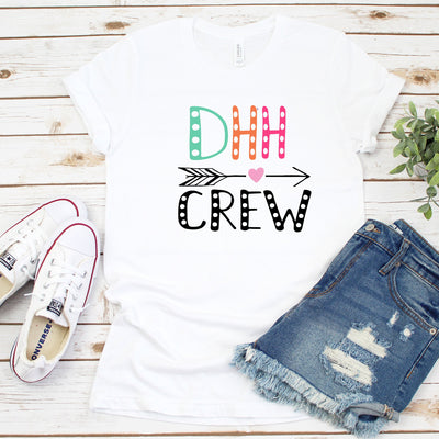 DHH Crew Shirt, Teacher shirt, School Teacher shirt,  Teacher Appreciation Shirt, Teacher Shirt, Teacher Crew, School Shirt, Teacher Shirt