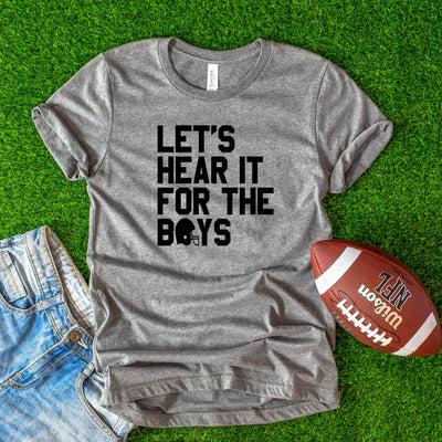 Let's Hear It For The Boys Football Shirt, Favorite football shirts, Game day shirts, Unisex Shirt, football season, football Shirt football