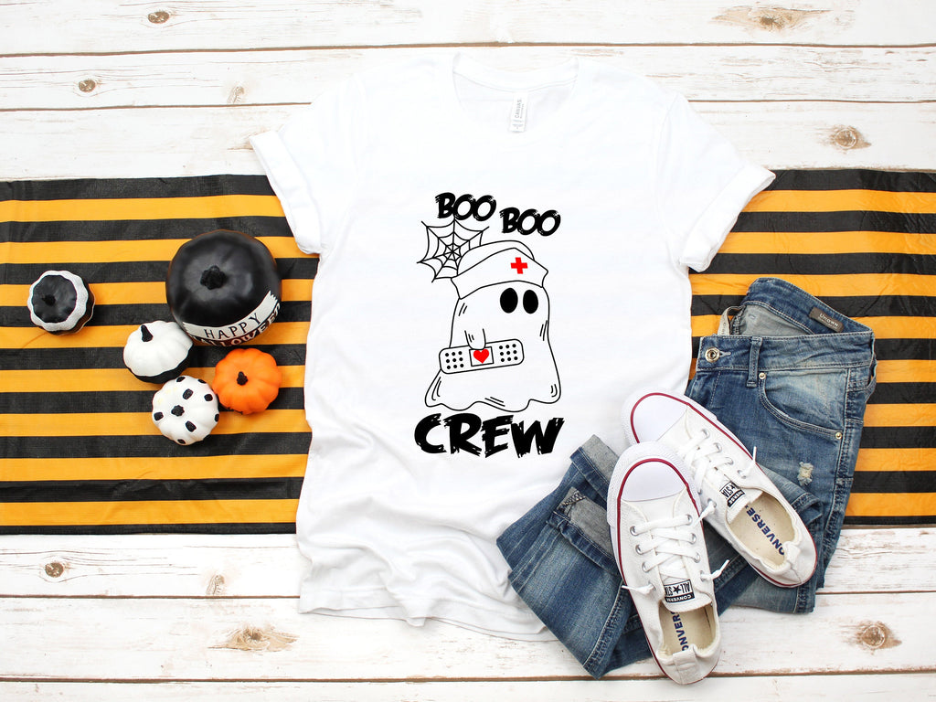 Halloween Shirt, Nurse Shirt, Boo Boo Crew Shirt, Cute Halloween shirts, Halloween Nurse Shirts, Funny Halloween Shirts, Cute Nurse Shirt