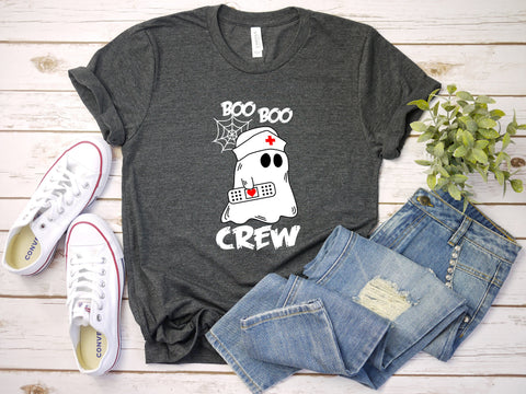 Halloween Shirt, Nurse Shirt, Boo Boo Crew Shirt, Cute Halloween shirts, Halloween Nurse Shirts, Funny Halloween Shirts, Cute Nurse Shirt