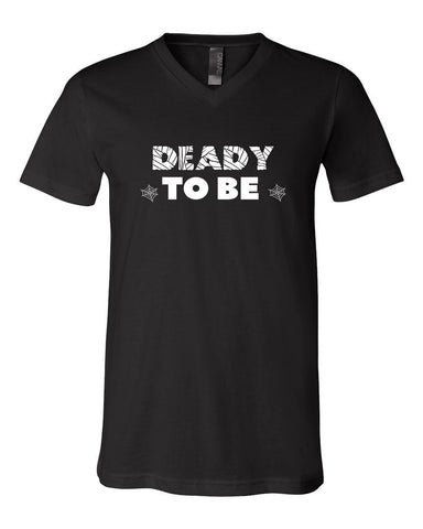 V Neck Pregnancy Announcement Shirts, Mommy To Be, Daddy To Be Halloween Shirts, Matching Halloween Reveal Shirts, Unisex Halloween Tees