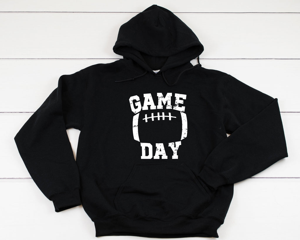 Game Day Distressed Heavy Blend Hooded Sweatshirt Hoodie, Football Mom Hoodie, Game Day Hoodie, Game Day, Football, Gameday, Unisex