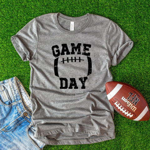 Game Day Distressed Shirt, football shirts, Favorite football shirts, Game day shirts, Unisex Shirt, football season, Unisex football Shirt