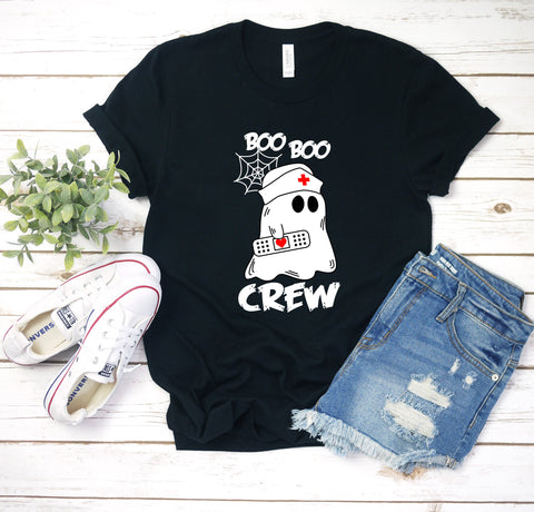 Halloween Shirt, Nurse Shirt, Boo Boo Crew Shirt, Cute Halloween shirts, Halloween Nurse Shirts, Funny Halloween Shirts, Cute Nurse Shirt
