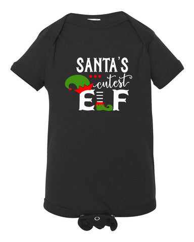 Santa's Cutest Elf, Baby Infant Bodysuit, Baby Bodysuit, Christmas  Bodysuit, Holiday Baby Bodysuit, Unisex Baby Clothes