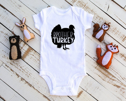 Baby Turkey, Thanksgiving Baby Infant Bodysuit, Baby Bodysuit, Thanksgiving Bodysuit, Holiday Baby Bodysuit Unisex Baby Clothes, Turkey