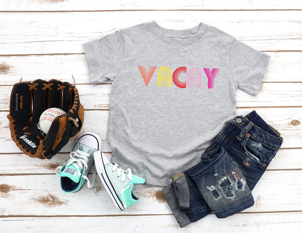Vacay Toddler and Youth T-Shirts, Kids Shirt, Vacation Toddler Shirt, Youth Shirt, Family Vacation Kids Shirt, Youth Shirt, Kids Clothing